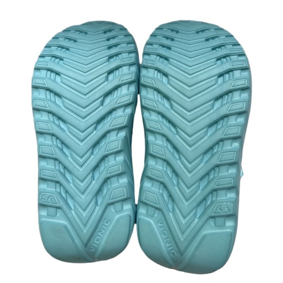 Vionic Blissful Restore Toe/Post Navy/Porcelain Blue Recovery Sandal - Picture 6 of 8